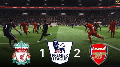 Highlights Liverpool Vs Arsenal 1 2 Premier League Gabriel