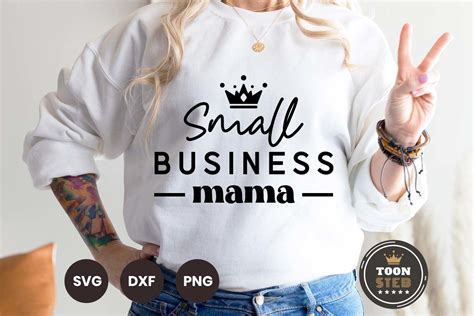 Small Business Mama SVG V2 Graphic By Toonsteb Creative Fabrica