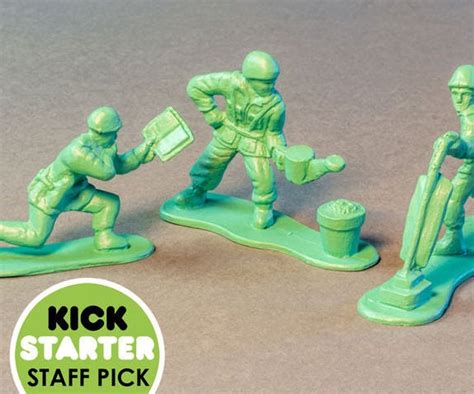 Molding Toy Soldiers Using An Epoxy Mold 7 Steps Instructables