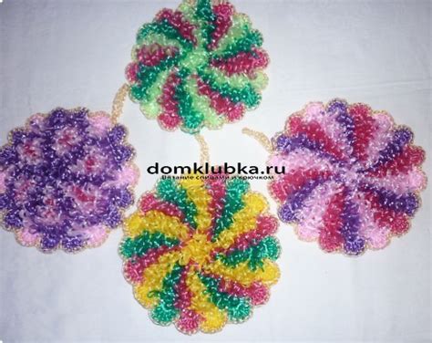 Крайне полезные вязанные мочалки