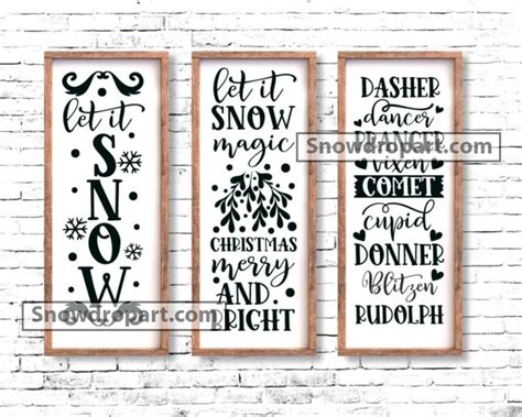 20 Christmas Porch Sign Svg Bundle Welcome Sign Svg Winter Porch Sign