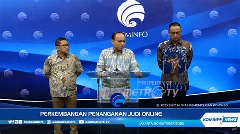 Jadi Prioritas Utama Kominfo Putus Akses 425 506 Konten Perjudian