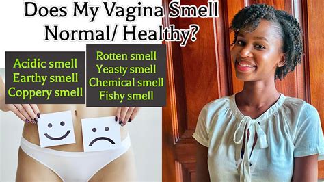 Does My Vagina Smell Normal Types Causes Treatments YouTube