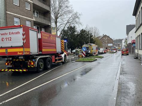 Erkrath Gasleck Sorgt F R Gro Einsatz Der Feuerwehr Erkrath