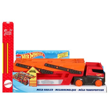 Παιχνιδολαμπάδα Hot Wheels Νταλίκα Γκαράζ Έξι Επιπέδων Public