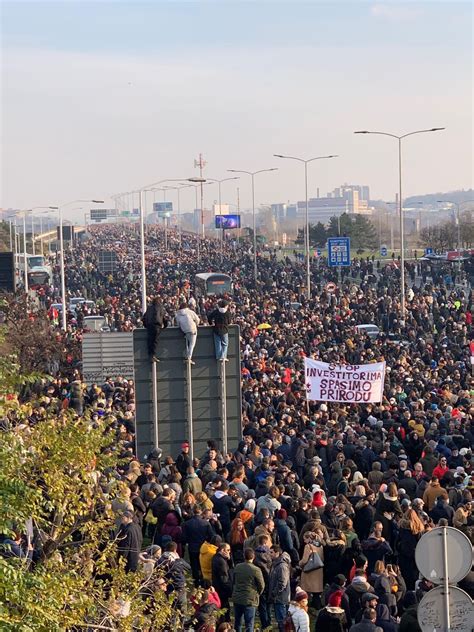 Protests Grow In Serbia Over Planned Rio Tinto Mine Miners News Global