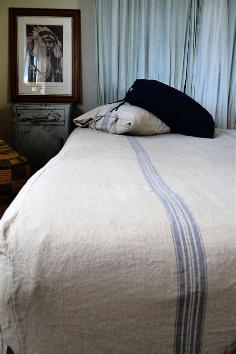 Luxurious natural linen sheets