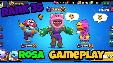 20 Hq Images Brawl Stars Rosa Rank 35 Rank 35 Rosa 2936 Youtube