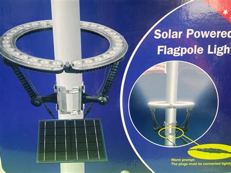 Solar Lights — Off Duty Flagpoles