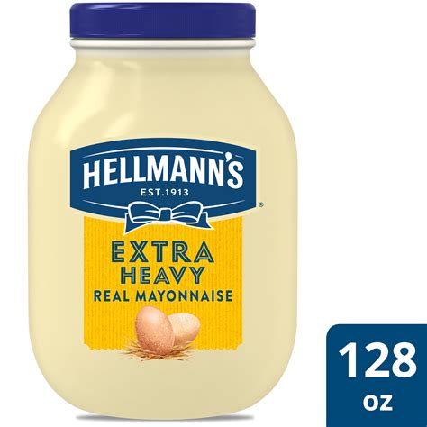 Hellmann S Extra Heavy Real Mayonnaise Large Bulk Size 1 Gallon