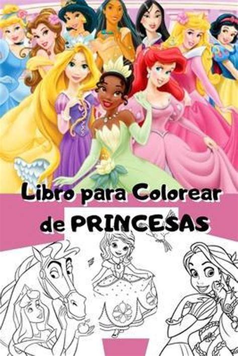 Libro Para Colorear De Princesas 50 Disenos Coloring With Dakota 9798564485609 Boeken