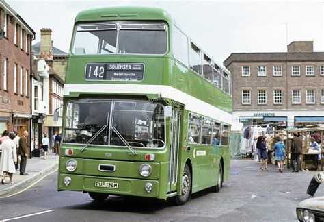 The Transport Library Southdown Leyland AN 68 708 PUF138M In 1974