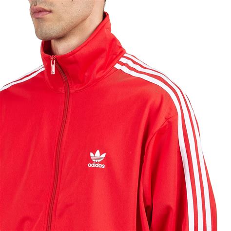 Adidas Adicolor Classics Firebird Track Top Better Scarlet White Hhv