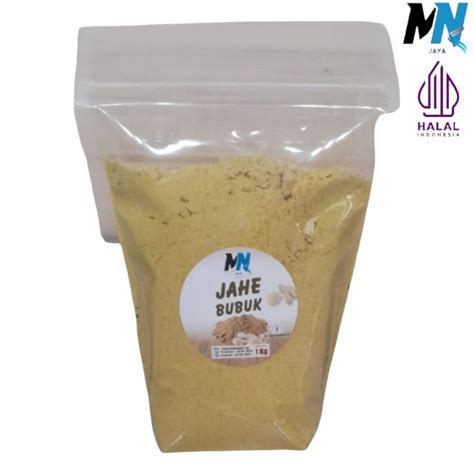 Jual Jahe Bubuk Murni Kg Pure Ginger Powder Gram Aneka Bumbu