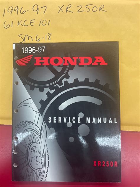 Xr250r Manual 5