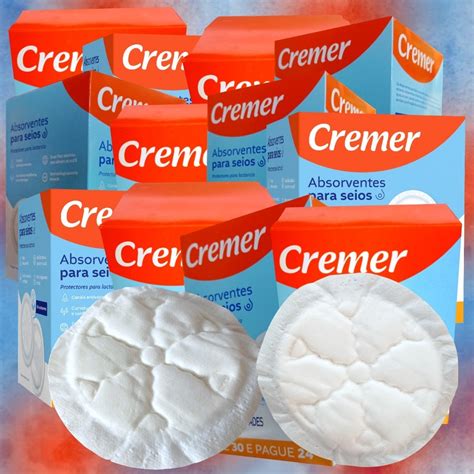 Absorventes Para Seios Cremer Caixas Unidades Cada