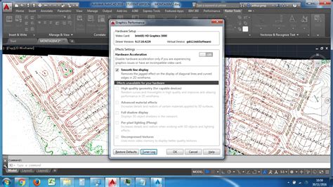 Solved I Can T Turn On Hardware Acceleration On Autocad 2016 Autodesk Community