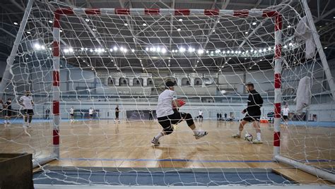 Sele O Brasileira De Futsal Treina Na Arena Carioca No Parque