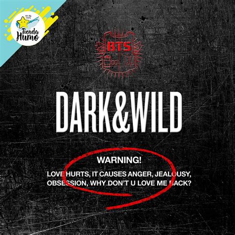 ALBUM BTS - DARK AND WILD