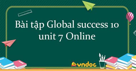 B I T P Ti Ng Anh Global Success Unit Online B I T P Unit L P