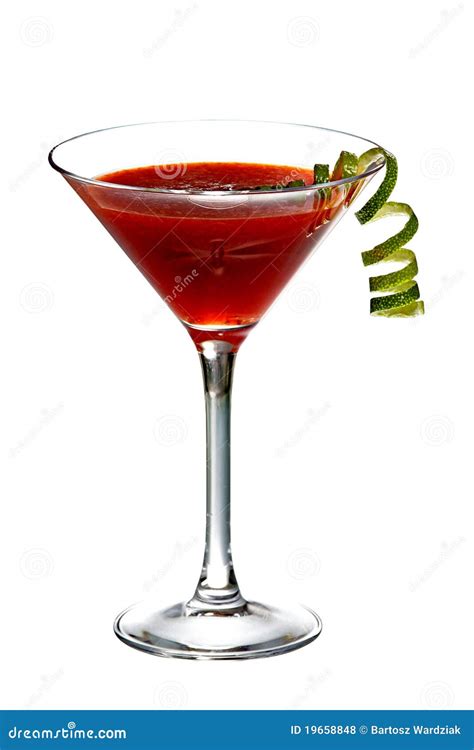 Red alcohol drink stock photo. Image of occasion, cube - 19658848