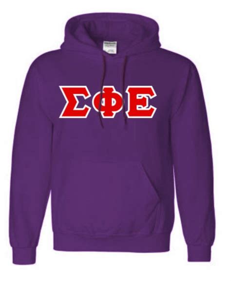 Sigma Phi Epsilon Lettered Sweatshirts Greek Gear