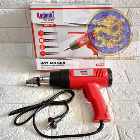 Promo Heatgun Air Hotgun Mesin Pemanas Heat Gun Hot Gun Kodenki Watt Diskon Di Seller