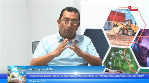 Oferta de productos hidrobiológicos en el mercado mayorista pesquero