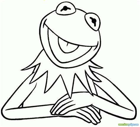 Kermit The Frog Coloring Pages - Coloring Home