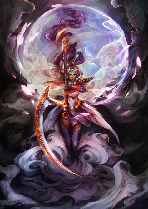 Lunar Goddess Diana by muju on DeviantArt