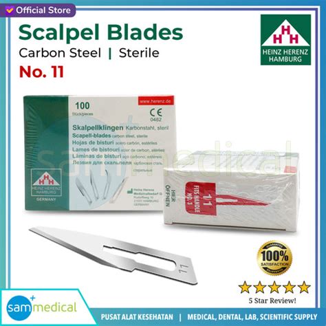 Jual Heinz Herenz Bisturi Steril Surgical Blade Scalpel Blade Pisau