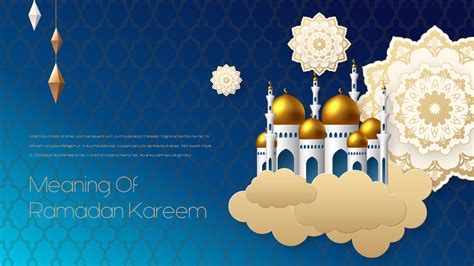 Ramadan Kareem Presentation Powerpoint Templates Design