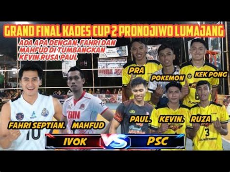 GRAND FINAL KADES CUP 2 FAHRI SEPTIAN MAHFUD YOGA VS KEVIN RUZA PAUL