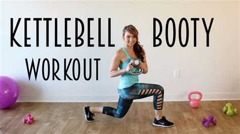 Kettlebell Booty Workout 6 Best Exercises For Your Butt Youtube