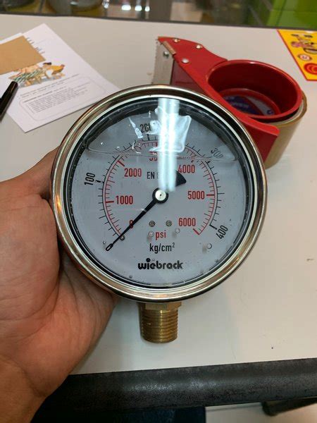 Jual Pressure Gauge Raket Stainless Kuningan Setengah Inch Psi