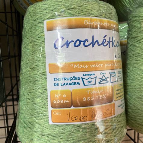 Barbantes Crochetka Fio 6 no Elo7 Ateliê Crochê da Má 1699744