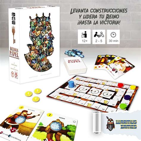 Reinos De Papel Juegos De Mesa Warmus Games