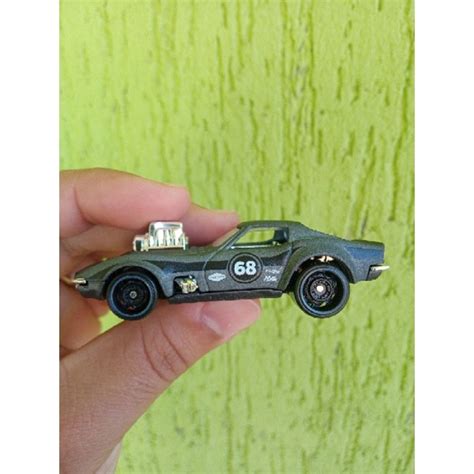 Corvette GasMonkey Hot Wheels Loose Shopee Brasil