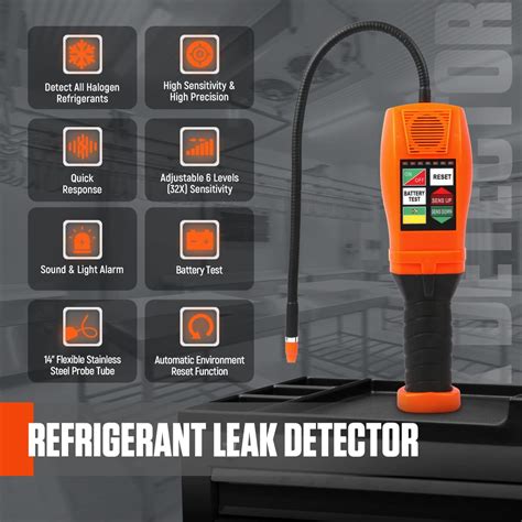 Snapklik.com : Refrigerant Leak Detector HVAC R134A R410A R22 Freon ...