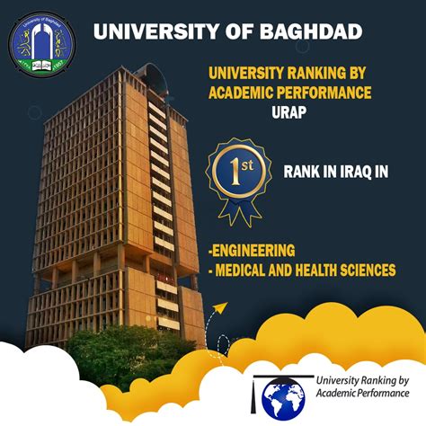 University of Baghdad Tops University Ranking by Academic Performance ...