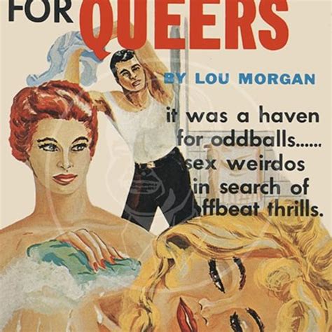 Reluctant Gay Girl 10x16 Giclée Canvas Print of Vintage Pulp Etsy