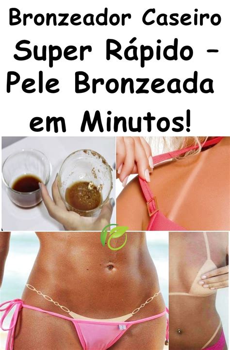 Bronzeador Caseiro Super Rápido Pele Bronzeada em Minutos Health