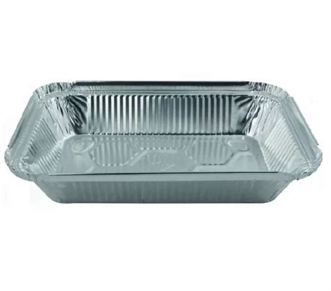ml aluminium foil container  rs piece silver foil containers