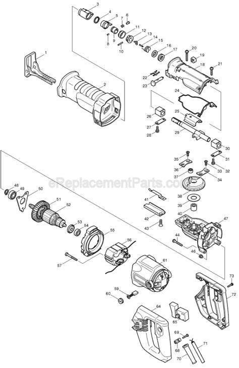 Makita Circular Saw Parts Diagram