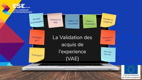 La Validation Des Acquis De L Exp Rience Vae Volue Ecole