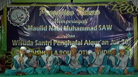 Wisuda Santri Penghafal Al Qur An Jus Mushola Roudlotul Abidin