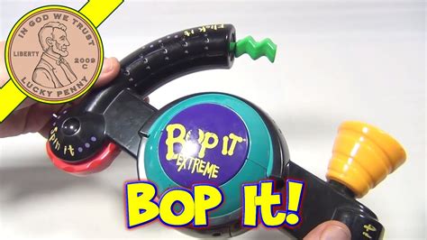 Bop It Extreme Spin Pull Twist And Flick It 1998 Hasbro Game Youtube