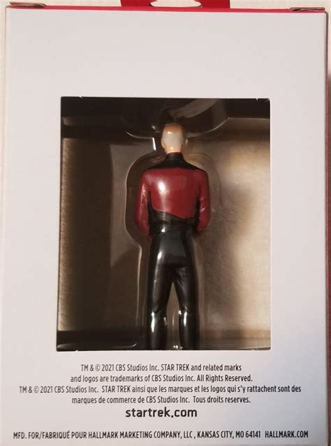 109 2021 Picard Hallmark Star Trek Ornaments