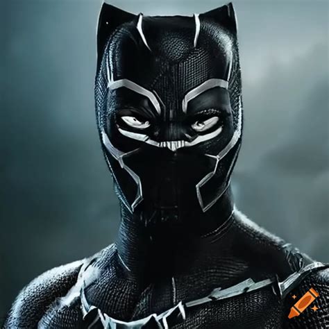 Image Of Black Panther Superhero In Action On Craiyon