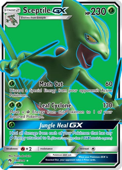 Sceptile Card